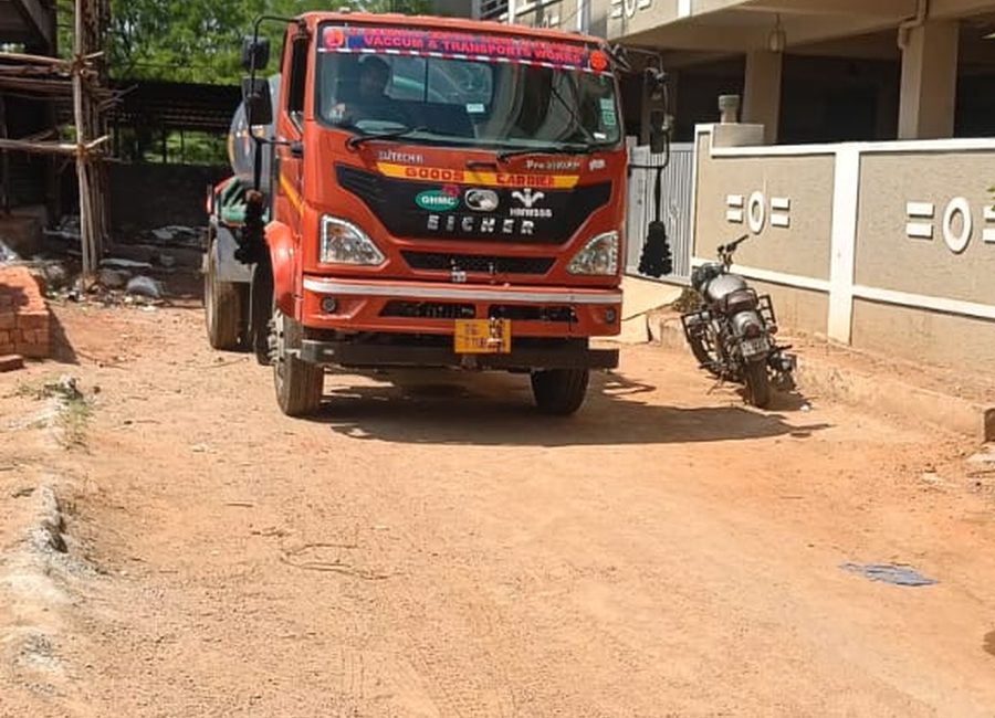 Vacuum Tanker Work by N. Ramesh Septic Tank Cleaners