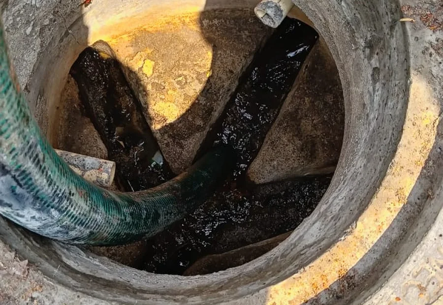 Sump and Pit Cleaning service illustration
